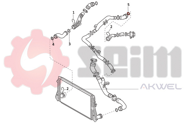 Seim Laadlucht-/turboslang 981967