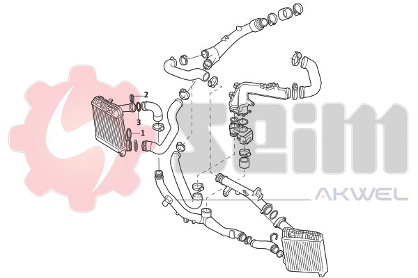 Seim Laadlucht-/turboslang 981967