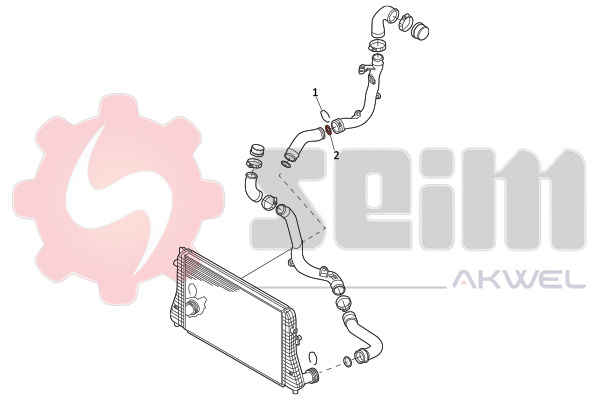 Seim Laadlucht-/turboslang 981968