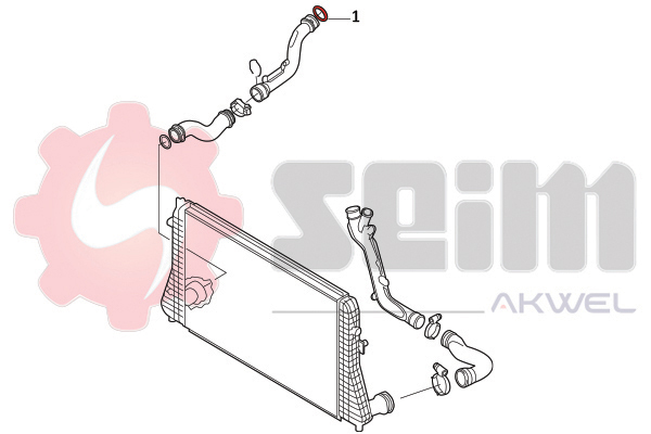 Seim Laadlucht-/turboslang 981968