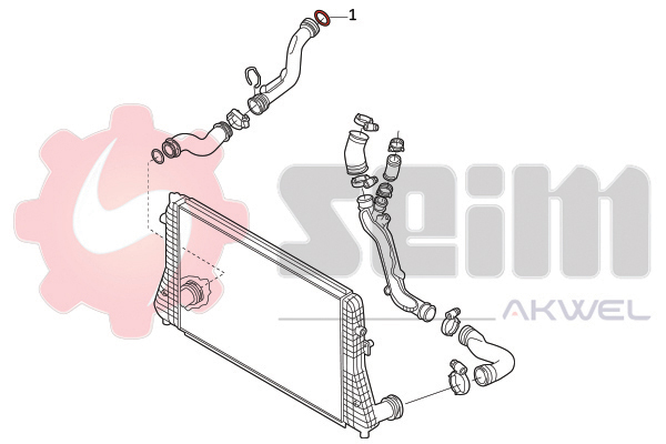Seim Laadlucht-/turboslang 981968
