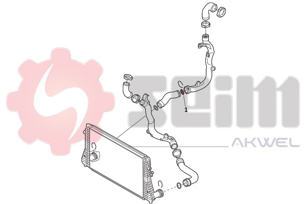Seim Laadlucht-/turboslang 981968