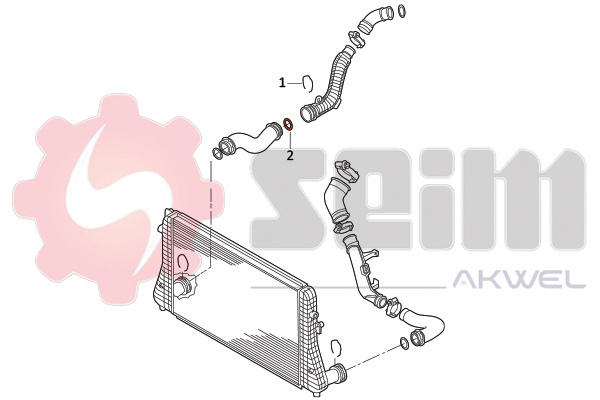 Seim Laadlucht-/turboslang 981969