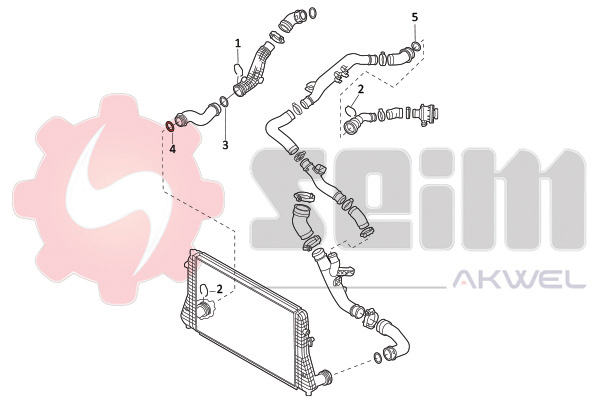 Seim Laadlucht-/turboslang 981969