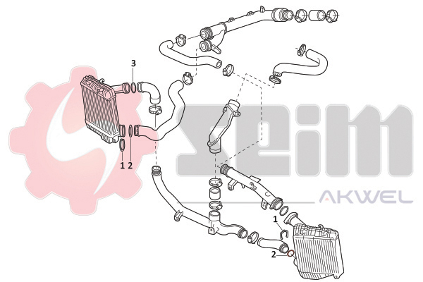 Seim Laadlucht-/turboslang 981969