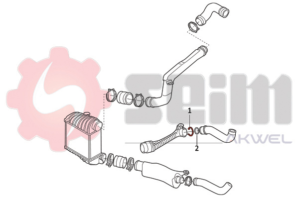 Seim Laadlucht-/turboslang 981970