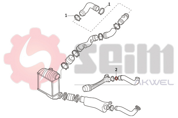 Seim Laadlucht-/turboslang 981970