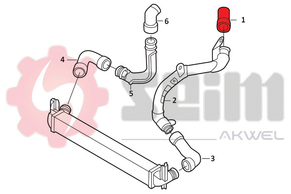 Seim Laadlucht-/turboslang 981976