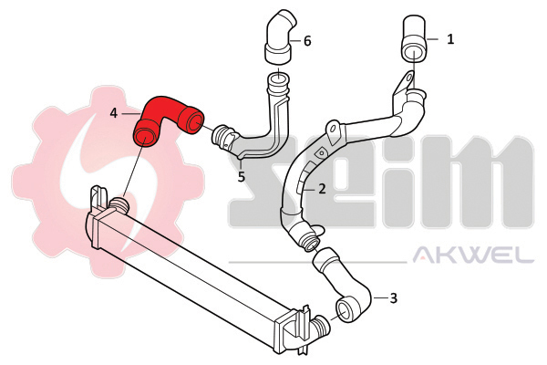 Seim Laadlucht-/turboslang 981977