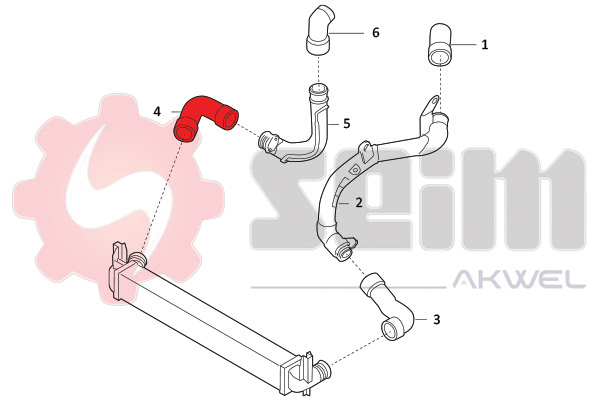 Seim Laadlucht-/turboslang 981977