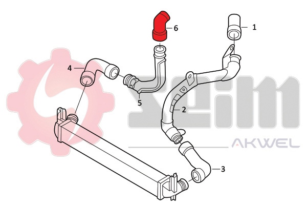 Seim Laadlucht-/turboslang 981978
