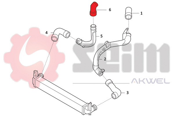 Seim Laadlucht-/turboslang 981978