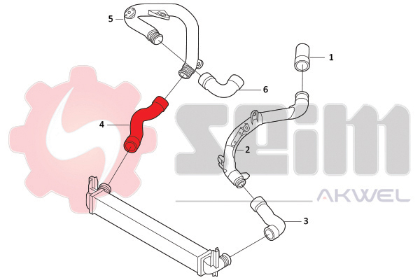 Seim Laadlucht-/turboslang 981979