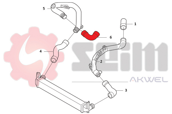 Seim Laadlucht-/turboslang 981980
