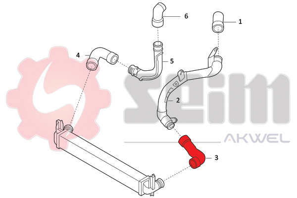 Seim Laadlucht-/turboslang 981981