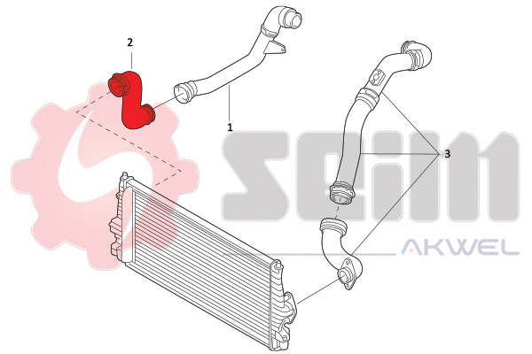 Seim Laadlucht-/turboslang 981982