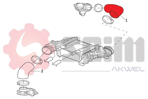Seim Laadlucht-/turboslang 981990