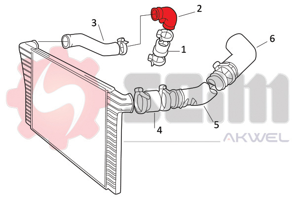 Seim Laadlucht-/turboslang 981993