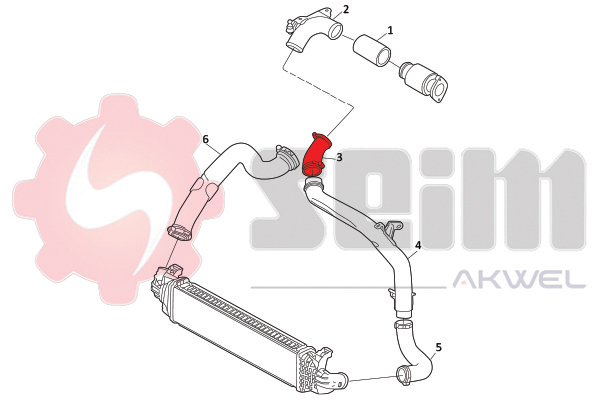 Seim Laadlucht-/turboslang 981997