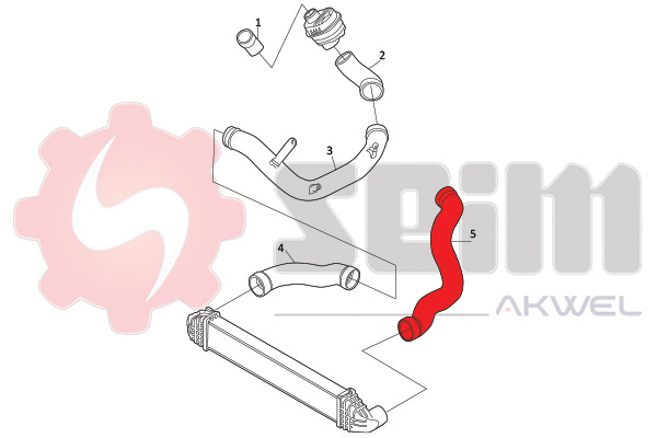 Seim Laadlucht-/turboslang 981999