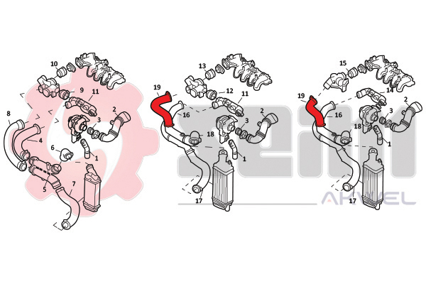 Seim Laadlucht-/turboslang 982006