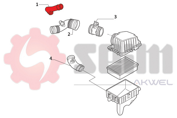 Seim Laadlucht-/turboslang 982019