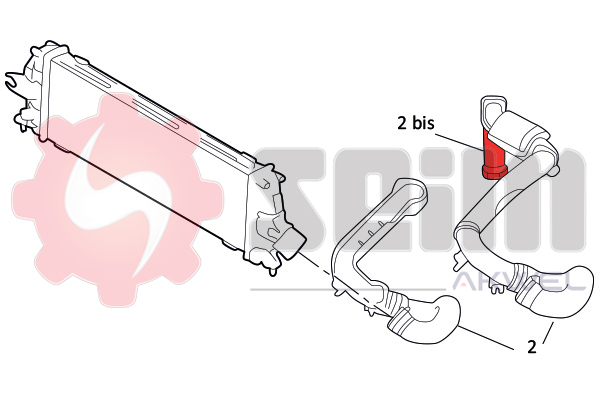 Seim Laadlucht-/turboslang 982028
