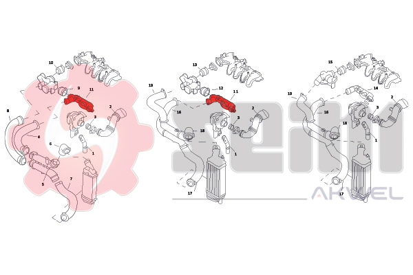 Seim Laadlucht-/turboslang 982039