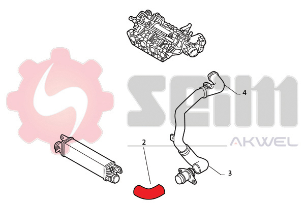 Seim Laadlucht-/turboslang 982042