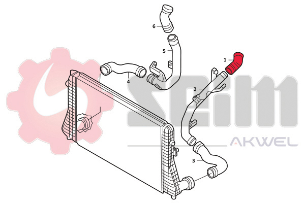 Seim Laadlucht-/turboslang 982047