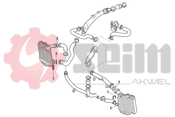 Seim Laadlucht-/turboslang 982053