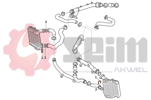 Seim Laadlucht-/turboslang 982053