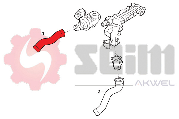 Seim Laadlucht-/turboslang 982057