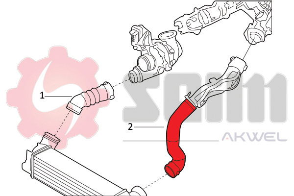Seim Laadlucht-/turboslang 982059