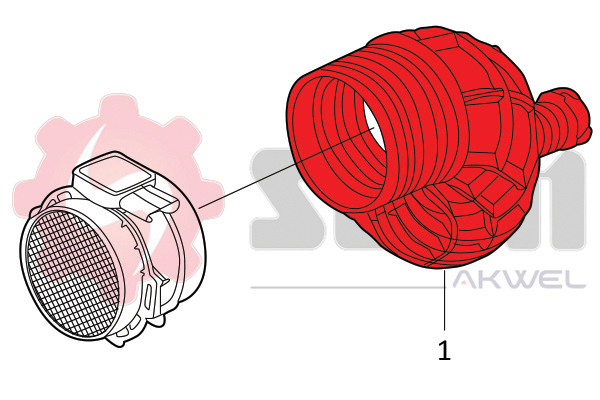 Seim Laadlucht-/turboslang 982060