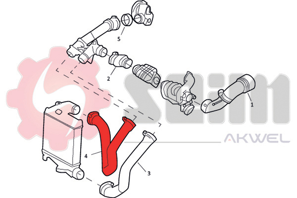 Seim Laadlucht-/turboslang 982068