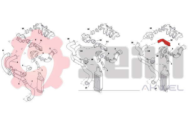 Seim Laadlucht-/turboslang 982071