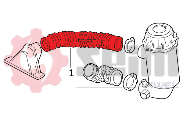 Seim Laadlucht-/turboslang 982074