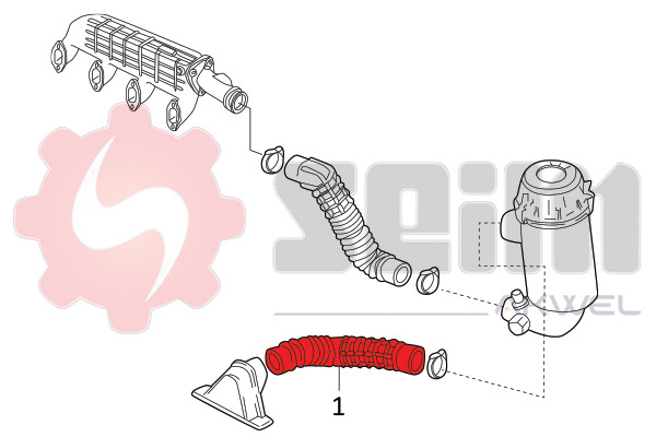 Seim Laadlucht-/turboslang 982074