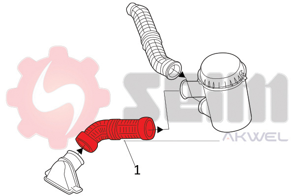 Seim Laadlucht-/turboslang 982074