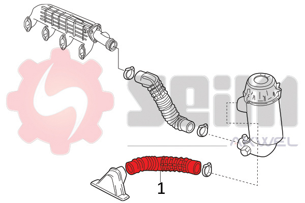 Seim Laadlucht-/turboslang 982075