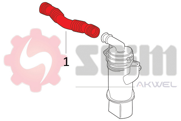 Seim Laadlucht-/turboslang 982087