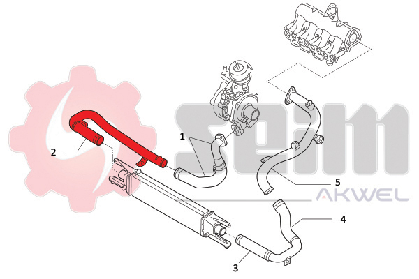 Seim Laadlucht-/turboslang 982091