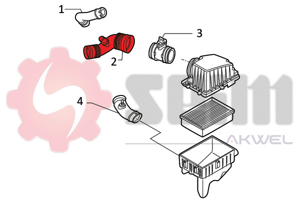 Seim Laadlucht-/turboslang 982093
