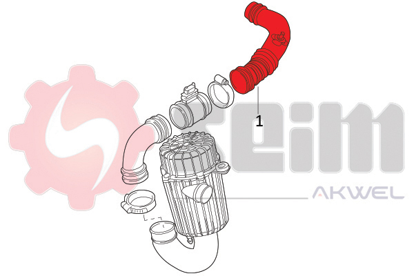 Seim Laadlucht-/turboslang 982095