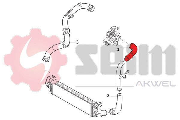 Seim Laadlucht-/turboslang 982102
