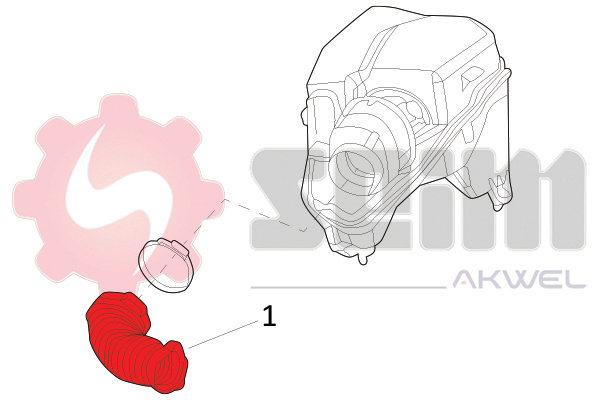 Seim Laadlucht-/turboslang 982118