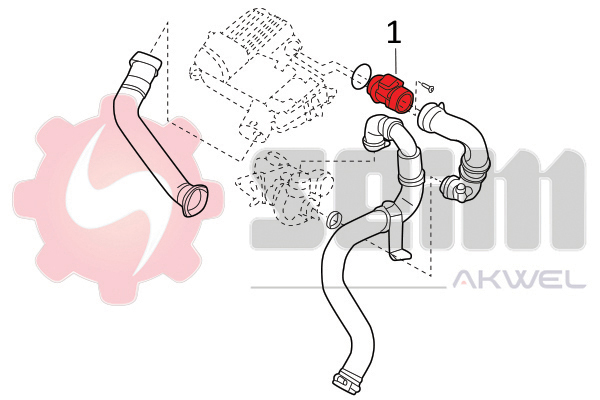 Seim Laadlucht-/turboslang 982125