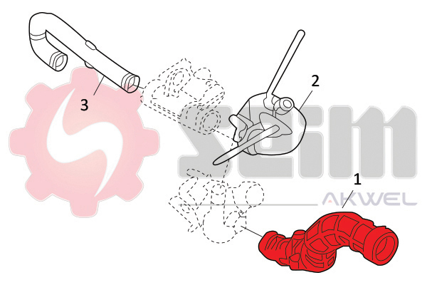 Seim Laadlucht-/turboslang 982126