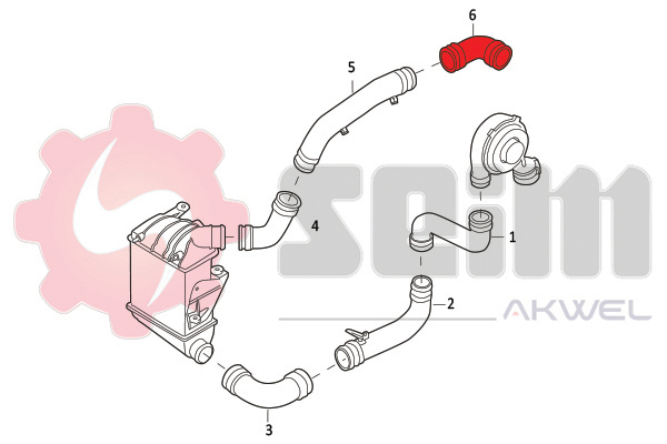 Seim Laadlucht-/turboslang 982142